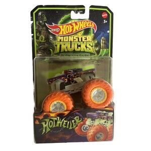 New HOT WHEELS Monster Truck Hotweiler Glow in the Dark Toy
